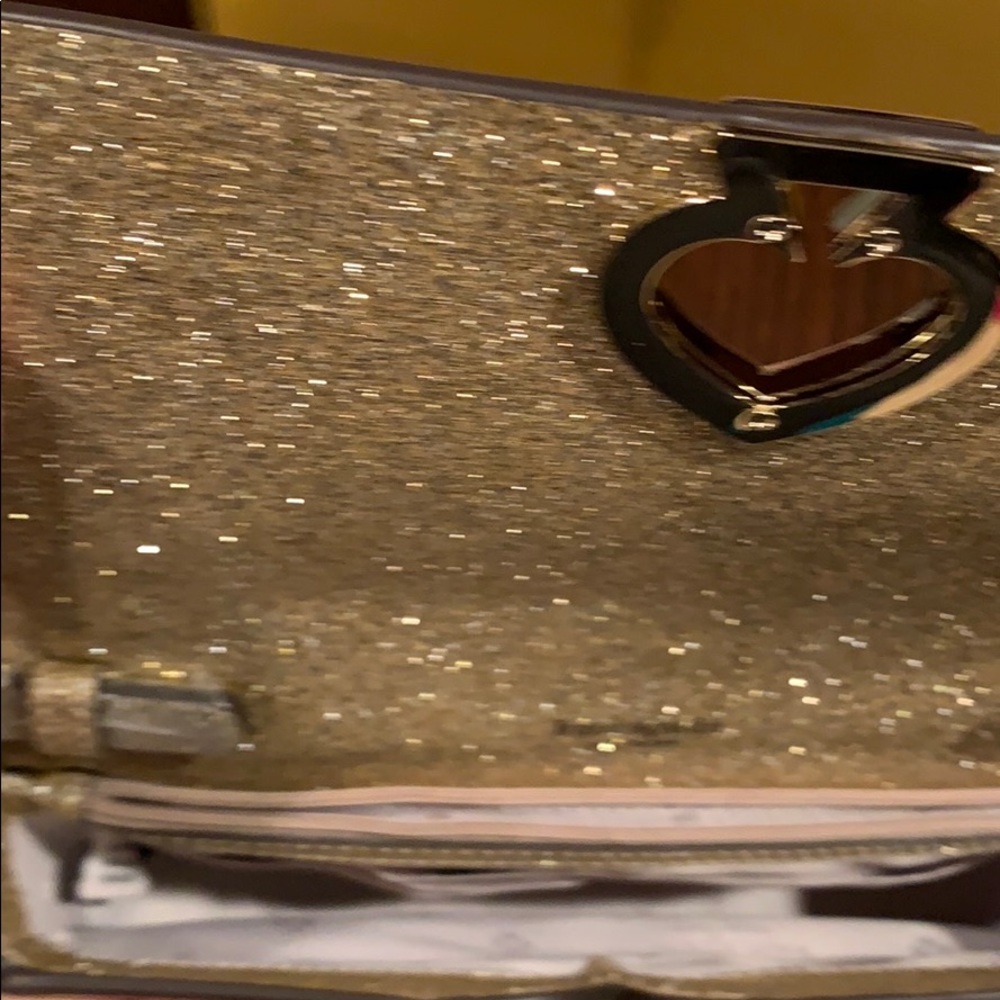 Kate Spade: Nicola shimmer twist lock chain wallet - Picture 3 of 4